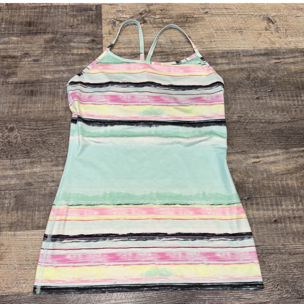 ivivva by lululemon Tank Top Power Y Racer Size 14 girls
